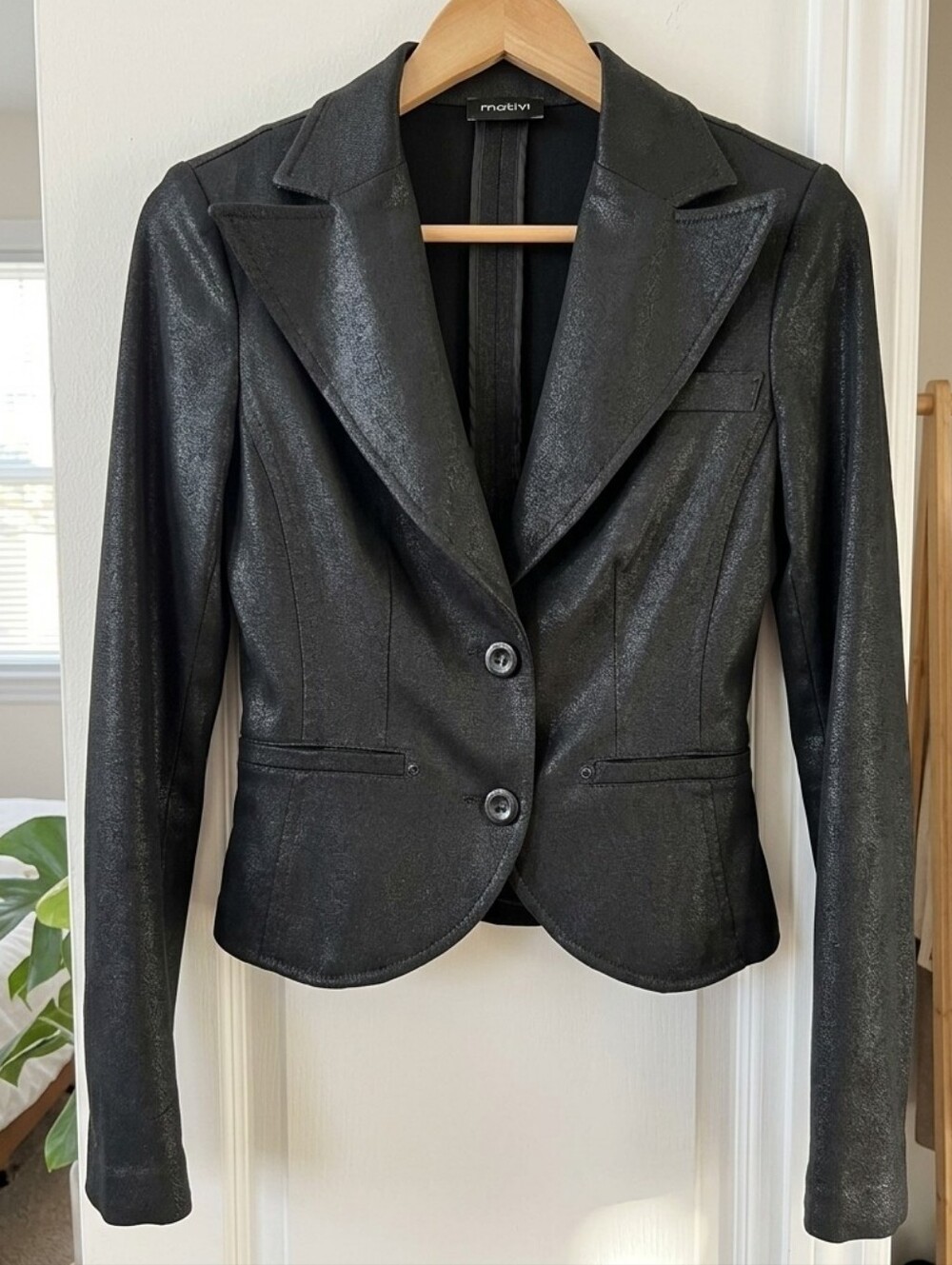 Motivi Black Tailored Blazer Jacket
